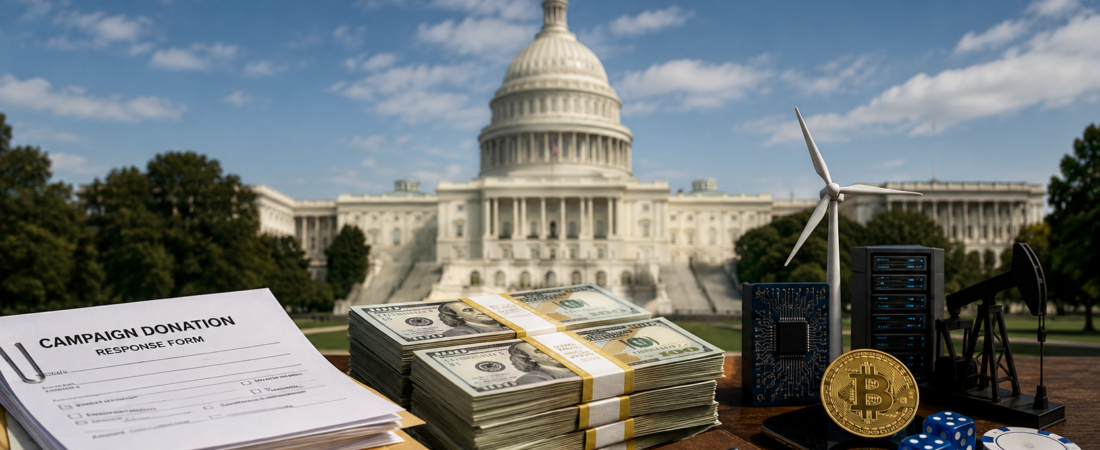 Corporate political money and the U.S. Capitol ahead of the 2026 midterm elections