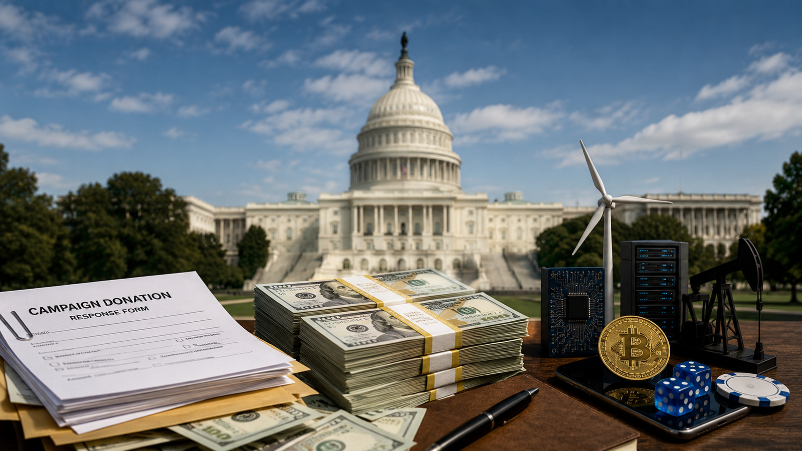 Corporate Money Is Flooding the 2026 Midterms. These Industries Have the Most at Stake
